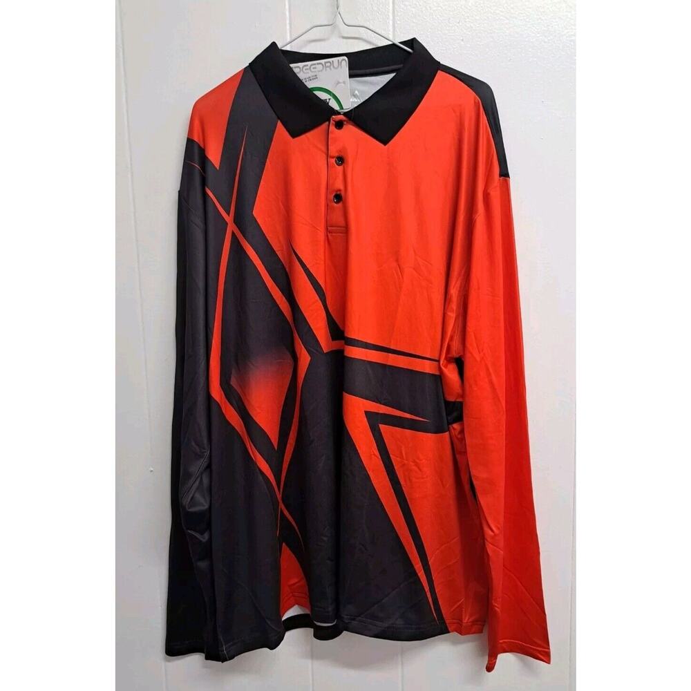 Zity Polo‎ Shirts For Men's Long Sleeve Collared Size 2XL